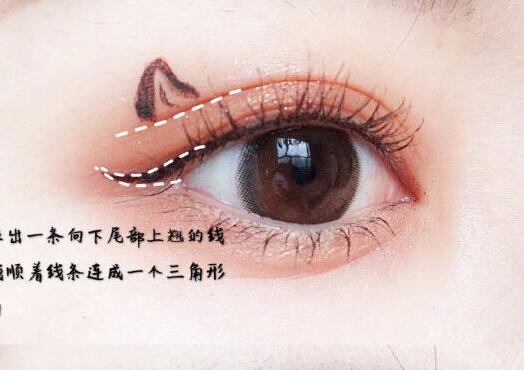 日常眼線快速畫法，南寧學化妝的學校教你