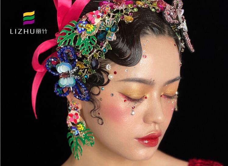 輕奢復(fù)古名媛造型，南寧化妝十大名校作品