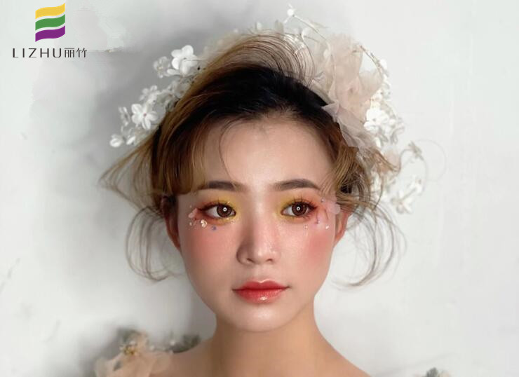 抽絲森系新娘，廣西新娘妝培訓(xùn)學(xué)校作品