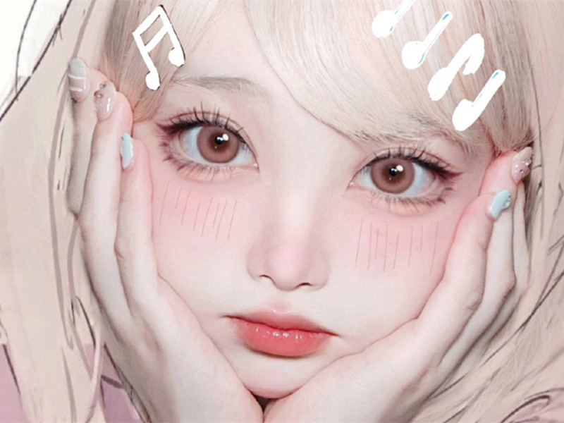 漫畫少女仿妝，廣西彩妝專業(yè)培訓(xùn)分享教程