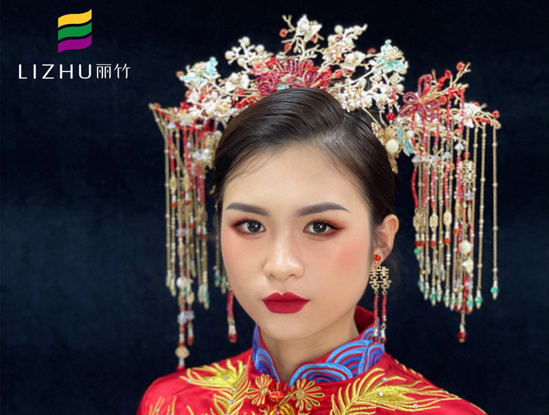 新中式秀禾新娘 | 廣西南寧彩妝學校展現(xiàn)實力