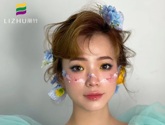 森系靈動造型，廣西化妝彩妝學校作品