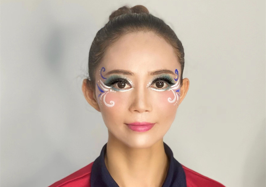 創(chuàng)意舞臺(tái)眼妝特點(diǎn)，廣西省彩妝造型學(xué)校分享
