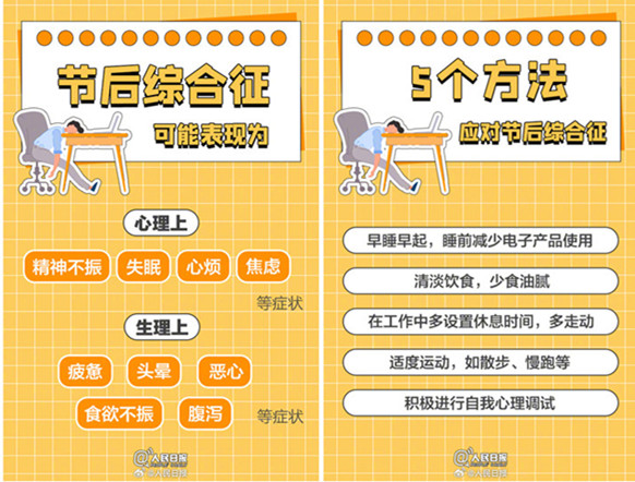 如何擺脫節(jié)后綜合癥？如何調(diào)整好狀態(tài)？