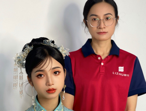 秀禾新娘，南寧新娘彩妝學(xué)員作品
