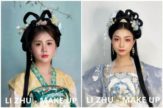 古風(fēng)造型，廣西彩妝造型進(jìn)修作品