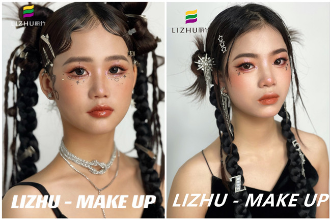 Y2K亞裔甜辣妝，南寧化妝寫真作品