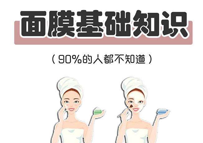 新手必看正確敷面膜步驟，南寧美顏護膚貼士