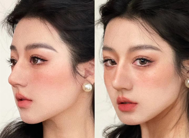 適合方圓臉的天菜畫法，廣西化妝美妝職業(yè)培訓(xùn)分享