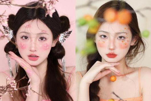 鮮花寫著造型，南寧影樓彩妝培訓(xùn)學(xué)校分享大片