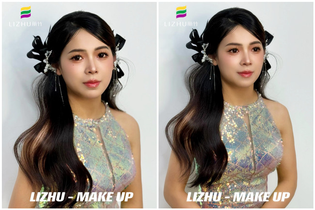 禮服造型，廣西化妝形象學(xué)校作品