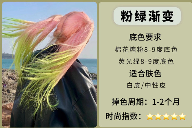 2024熱門吸睛挑染發(fā)色，廣西染發(fā)學(xué)校收集整理