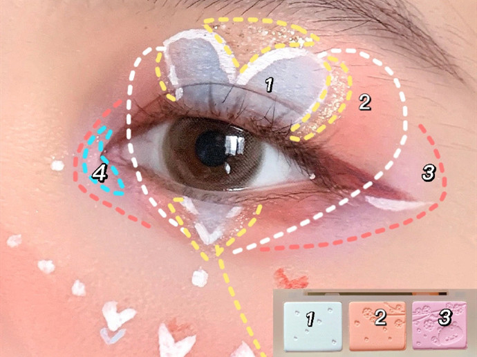 鉆石眼妝教程，彩妝培訓(xùn)南寧課程講解