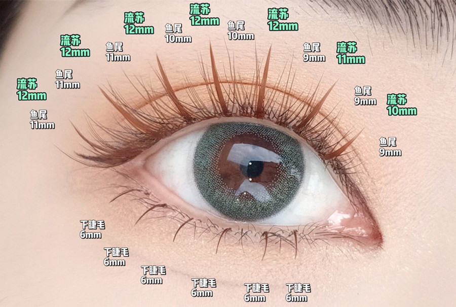美睫單簇睫毛合集，南寧美睫培訓(xùn)機(jī)構(gòu)推薦