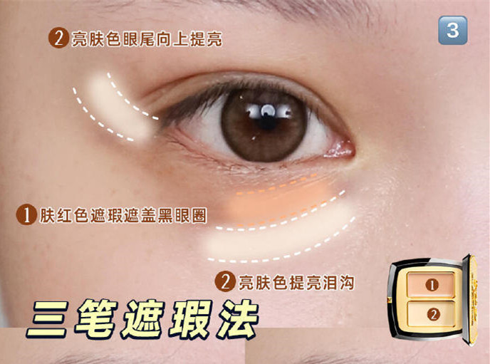 ?六種保姆級(jí)遮瑕畫法，廣西化妝造型師分享教程
