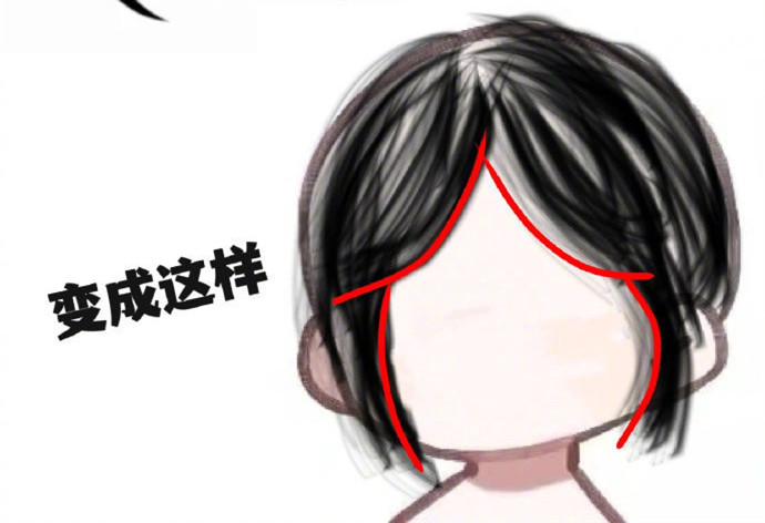 甜美八字劉海教程，學(xué)理發(fā)在南寧