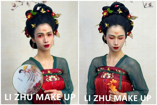 古風(fēng)漢服造型，廣西寫真旅拍培訓(xùn)學(xué)校作品