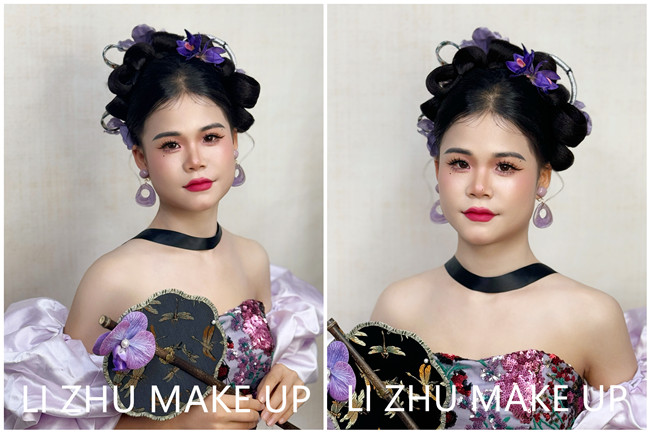 新中式東方造型，?南寧彩妝寫真機(jī)構(gòu)作品