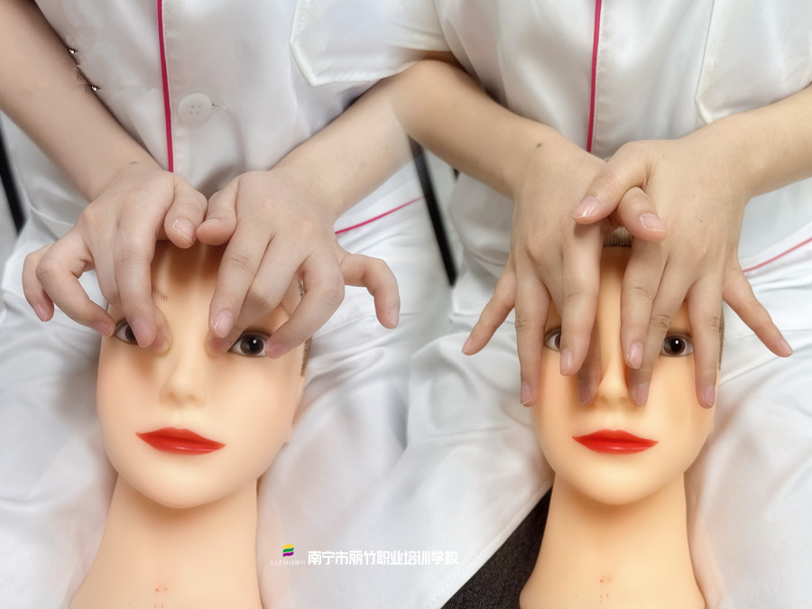 假頭模練習(xí)美容有什么好處，南寧美容培訓(xùn)學(xué)校