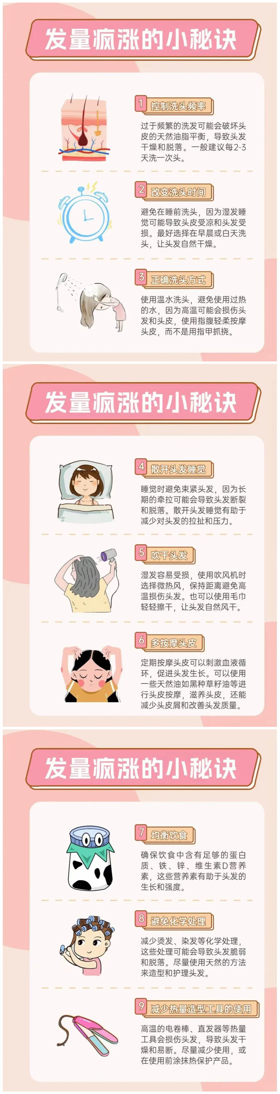 發(fā)量瘋漲的秘訣，廣西美發(fā)護(hù)發(fā)學(xué)校分享課件