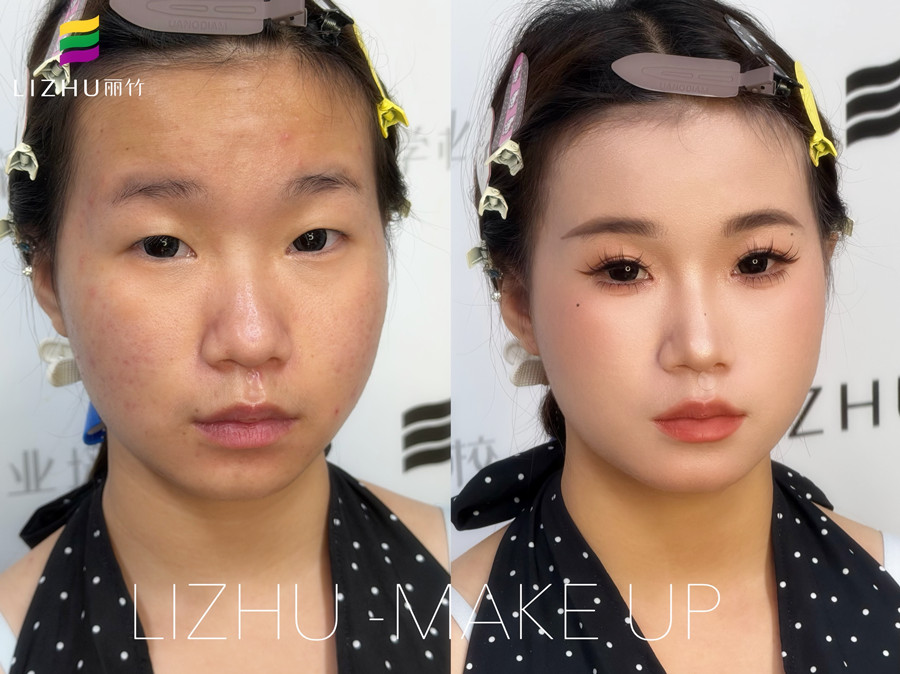 單眼皮調(diào)整技巧，廣西彩妝專業(yè)學(xué)校分享技巧
